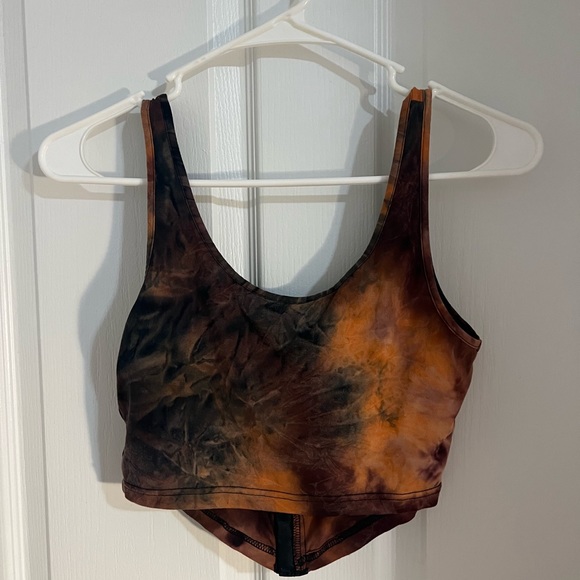 Never Worn Washed Tye Dye Crop Top - Picture 2 of 2